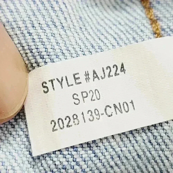 Madewell Tapered Jeans in Paulsen Wash #Aj224 Women's Jeans High Rise 26 2103 - Picture 7 of 8